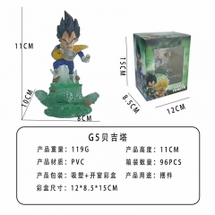 11CM Dragon Ball G5 Vegeta IV Cute Anime PVC Figure Toy