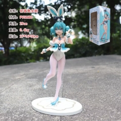 29CM Sexy Girl Hatsune Miku Bunny Girl Anime Action PVC Figures