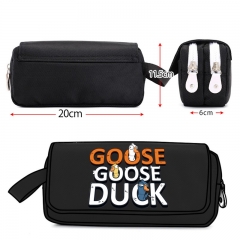 2 Styles Goose Goose Duck Pencil Case Anime Zipper Pencil Bag