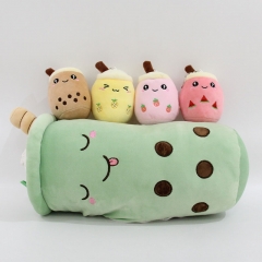 My Melody Kuromi Milky Tea Cute Stuffed Cosplay Anime Plush Doll Toys Set