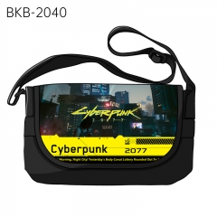 Cyberpunk 2077 Cartoon Pattern Anime Shoulder Bag