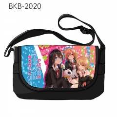 My Youth Romantic Comedy Is Wrong, As I Expected Cartoon Pattern Anime Shoulder Bag