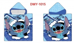 2 Styles Lilo & Stitch Cartoon Pattern Anime Children's Bath Towel