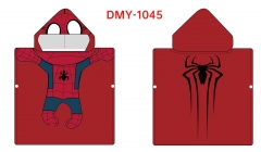 Marvel Spider Man Cartoon Pattern Anime Children's Bath Towel