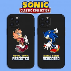 12 Styles Sonic the Hedgehog Cartoon Silicone Anime Phone Case Shell For Iphone