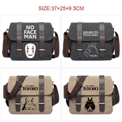 7 Styles My Neighbor Totoro Cartoon Canvas Anime Shoulder Bag