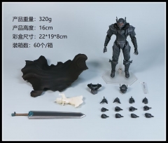 16CM Berserk Figma SP-046 Guts Anime Action Figure Toy