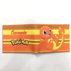 Pokemon Charmander Cartoon Pattern Coin Purse Anime PVC Wallet