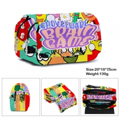 7 Styles Shovelware Brain Game Cartoon For Students Anime Pencil Bag