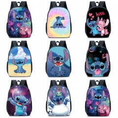 8 Styles Lilo & Stitch For Students School Bag Anime Backpack