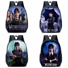 4 Styles Wednesday Addams For Students School Bag Anime Backpack