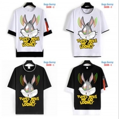 4 Styles Bugs Bunny Cartoon Character Anime Tshirts