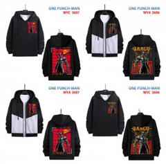 6 Styles One Punch Man Cartoon Character Hooded Anime Hoodie