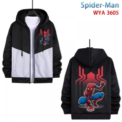 3 Styles Spider Man Cartoon Character Hooded Anime Hoodie