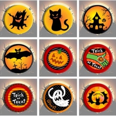 24 Styles Halloween Movie Anime Alloy Badge Brooch