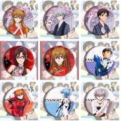 16 Styles EVA/Neon Genesis Evangelion Anime Alloy Badge Brooch