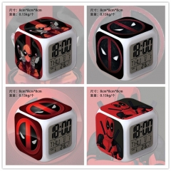 9 Styles Deadpool Cartoon Anime Clock