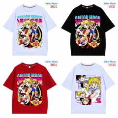 9 Styles Pretty Soldier Sailor Moon Cartoon Pattern Anime T shirts