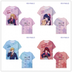 4 Styles Oshi no Ko Printing Digital 3D Cosplay Anime T Shirt