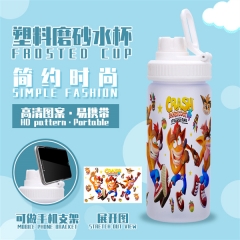 2 Styles Crash Bandicoot Cartoon Plastic Anime Cup