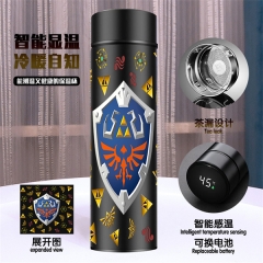 The Legend Of Zelda Cartoon Anime Thermos Cup（with electricity）