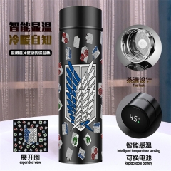Attack on Titan/Shingeki No Kyojin Cartoon Anime Thermos Cup（with electricity）