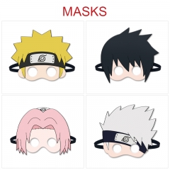 5 Styles Naruto Cartoon Pattern Anime Eyepatch Mask