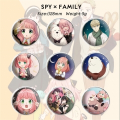 24 Styles Spy×Family Anime Alloy Badge Brooch