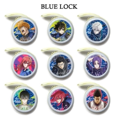 19 Styles Blue Lock Cartoon Zipper Wallet Anime Coin Purse
