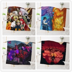 7 Styles 4 Size Naruto Cartoon Printing Anime Blanket