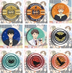 18 Styles Haikyuu Anime Alloy Badge Brooch