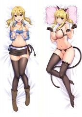 (50*150CM) Fairy Tail Sexy Girl Soft Bolster Body Anime Long Pillow