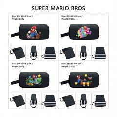 6 Styles Super Mario Bro. Cartoon Character Anime Pencil Bag