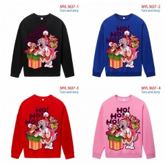 20 Styles Tom and Jerry Cartoon Pattern Anime Sweatshirt