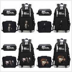 6 Styles Bungo Stray Dogs Cartoon Character Anime Backpack Bag SET