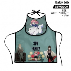 2 Styles SPY x FAMILY For Kid Baby Anime Bib Saliva Towel