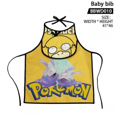 3 Styles Pokemon For Kid Baby Anime Bib Saliva Towel