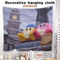 2 Styles Kirby Decorative Hanging Cloth Cartoon Anime Wallscrolls