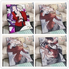 3 Styles (Single Sided) Kakegurui Compulsive Gambler Anime Blanket