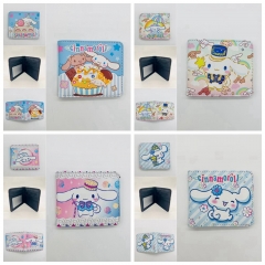 6 Styles Sanrio Cinnamoroll Kuromi Cartoon Pattern Anime Wallet Purse