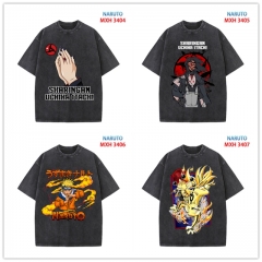 4 Styles Naruto Cartoon Pattern Anime T Shirt