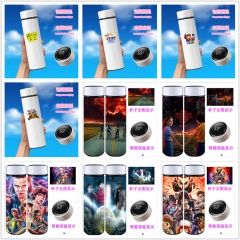 26 Styles 500ML Stranger Things Intelligent Temperature Sensing Anime Thermos Cup/Vacuum Cup