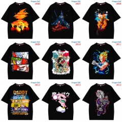 20 Styles Dragon Ball Z Cartoon Short Sleeve Anime T shirts