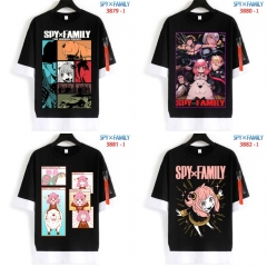 4 Styles SPY×FAMILY Cartoon Pattern Anime T Shirts