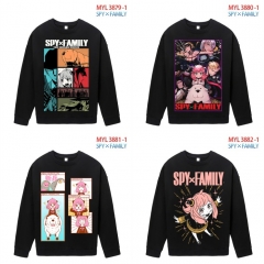 4 Styles SPY×FAMILY  Cartoon Long Sleeves Anime Sweatshirt