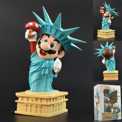 20CM Super Mario Bro Cartoon Anime PVC Figure Toy