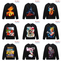 20 Styles Dragon Ball Z Cartoon Long Sleeves Anime Sweatshirt