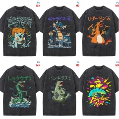 7 Styles Pokemon Cartoon Pattern Anime T Shirt