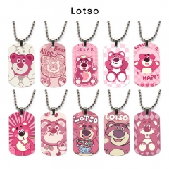 10 Styles Toy Story Lots-o'-Huggin' Bear Decoration Anime Alloy Necklaces