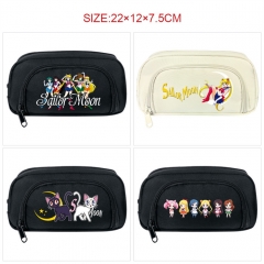 8 Styles Pretty Soldier Sailor Moon Cartoon Pattern Pencil Case Anime Pencil Bag